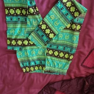 Leprechauns day leggings